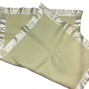 Vintage 50s/60s Baby Chatham wool blanket